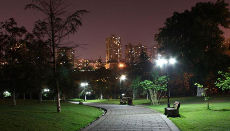 步道庭院燈實(shí)景圖1