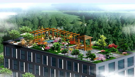 屋頂花園設(shè)計(jì)的技巧及實(shí)景圖