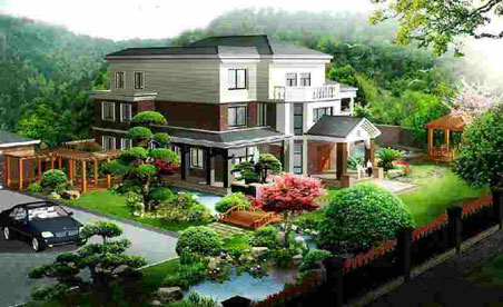 園林設計需把握的原則及設計實景圖